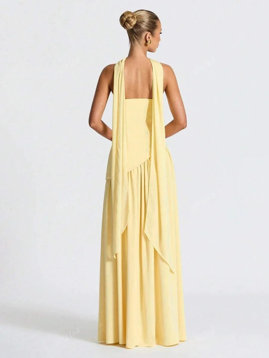 Elegant Sexy Evening Dresses Taffeat for Floor-Length Strapless Sleeveless Wedding Party Ribbon Robe De Soirée Customized