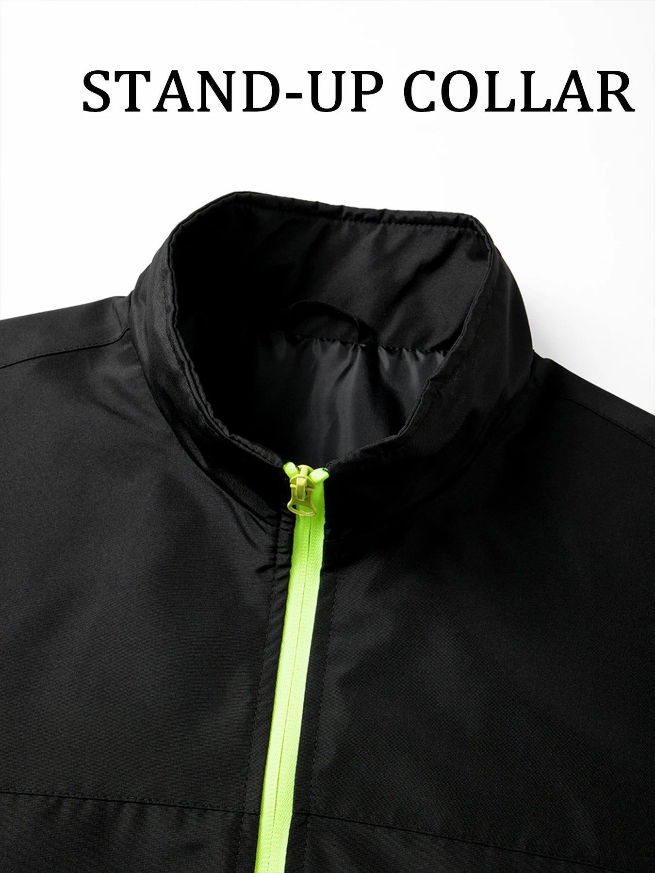 Men's Fashionable Word Print Sportswear Set Stand Collar Jacket And Sweatpants 2 Piece Set Casual Outdoor Fitness Hiking Apparel