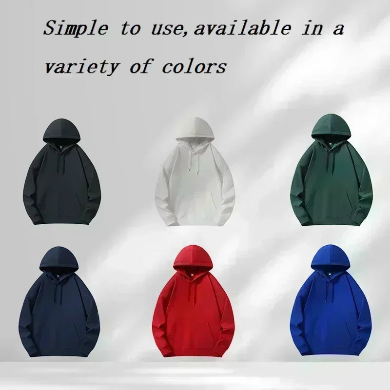 Men's fall/winter fashionable casual relaxed style Trust No One printed hoodie long sleeves suitable for wearing in cold weather